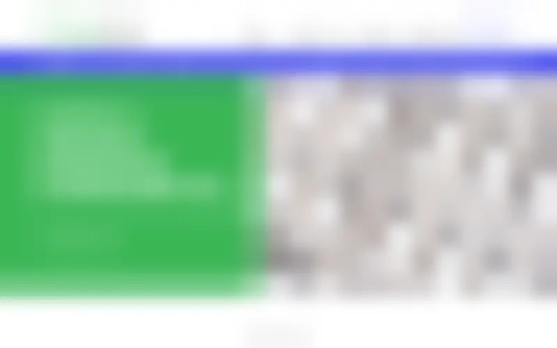 An engineering firm's new homepage, blurred until the client's launch